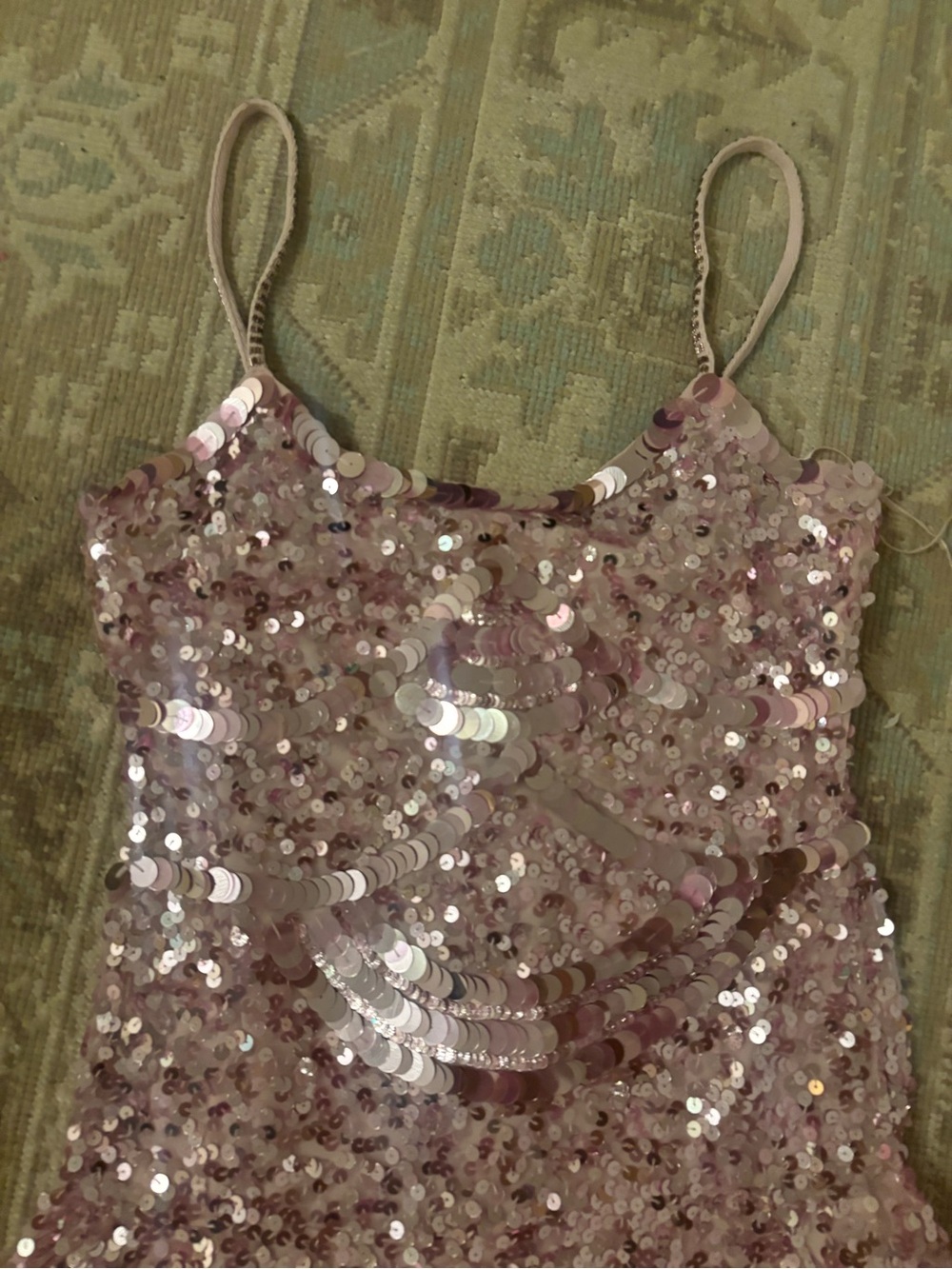 NWT LoveShackFancy Liria dress pink size 0 - Picture 2 of 4